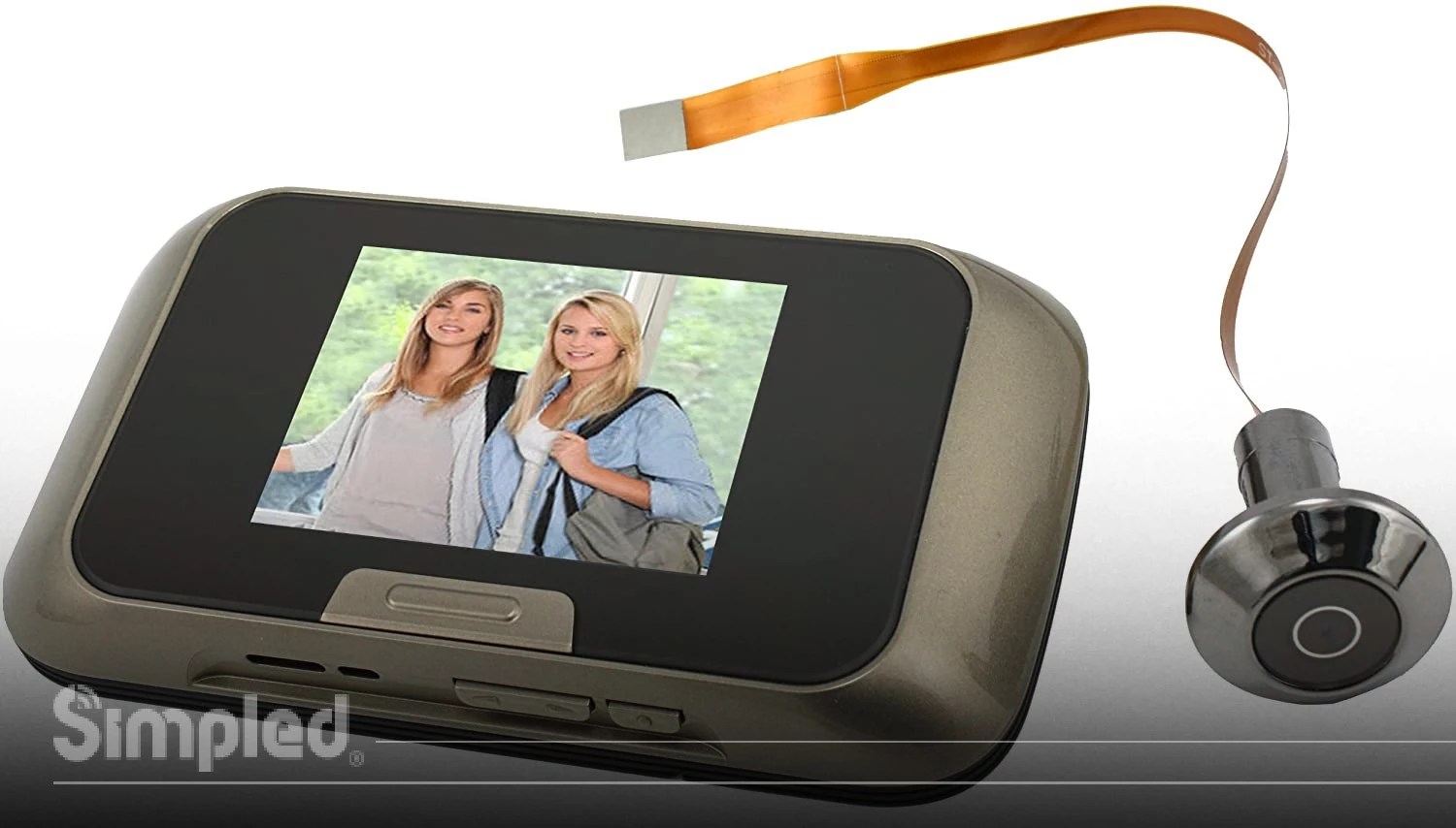 Smart sales peephole viewer