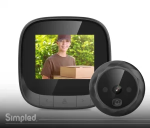  smart door viewer camera & peephole