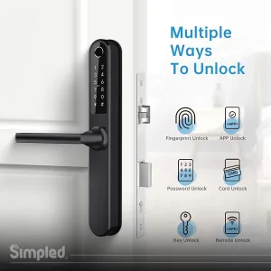 acceess to a keyless smart door lock
