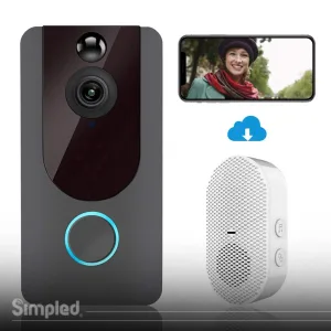 smart video doorbell with camera