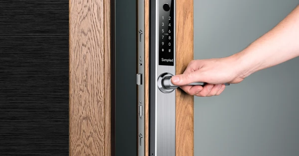 Slim Electric Door Lock 