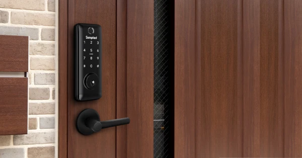 Alexa front door lock for luxury homes